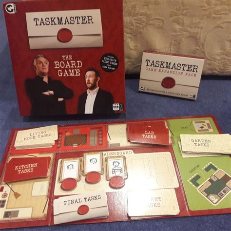 taskmaster board game the works